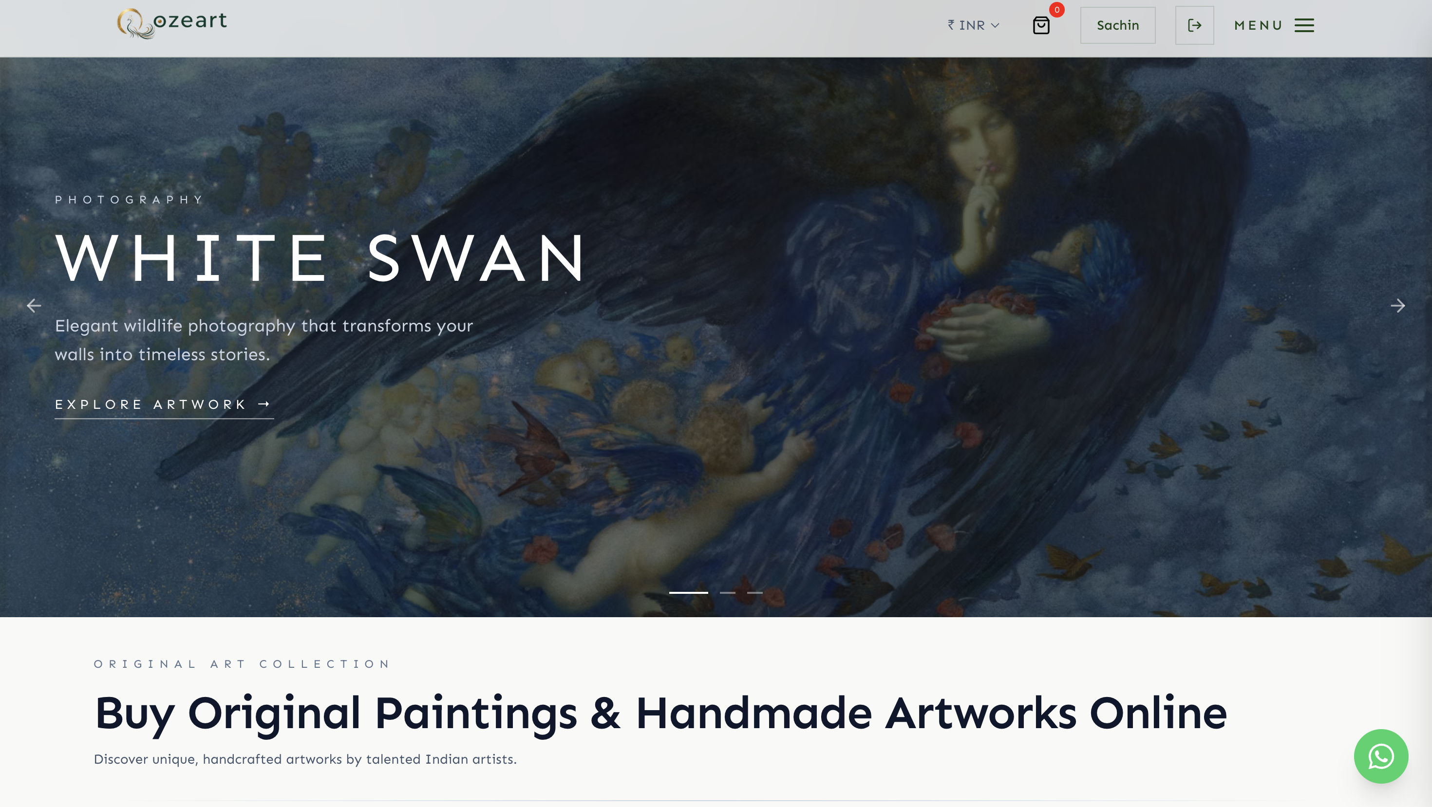 Ozeart product screenshot